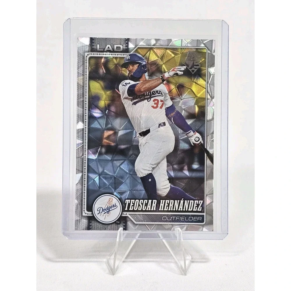 2026 Topps Series 1 Teoscar Hernandez Diamante Los Angeles Dodgers